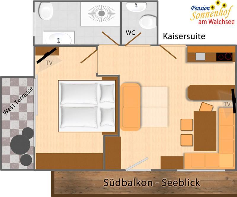 Sonnenhof Walchsee Room photo